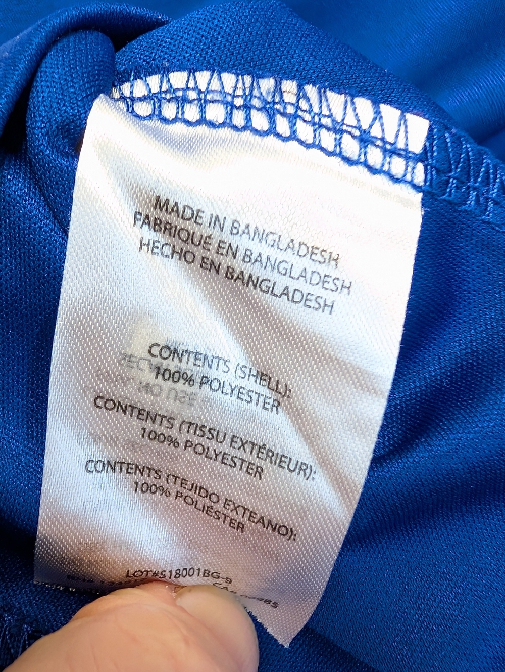 Trunks Surf Co UPF 50+ Rash Guard Tee Cobalt Blue Neon Pocket Top M - Picture 6 of 8